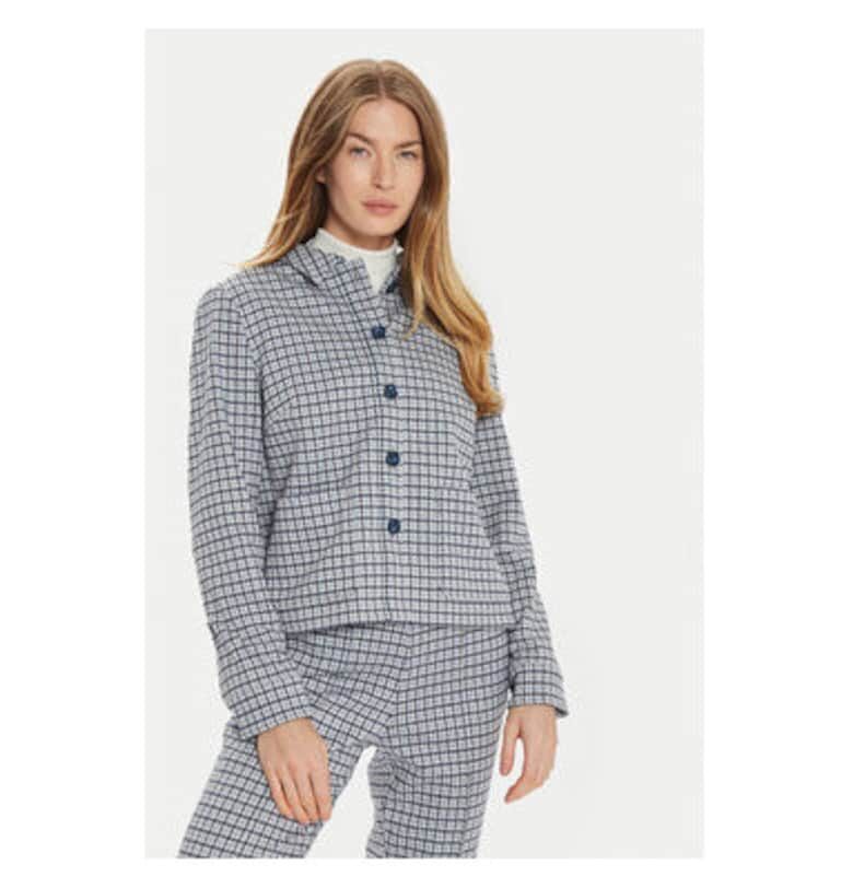 Дамско яке -  304695742 - Полиестер/Вискоза - Син - Син Olsen