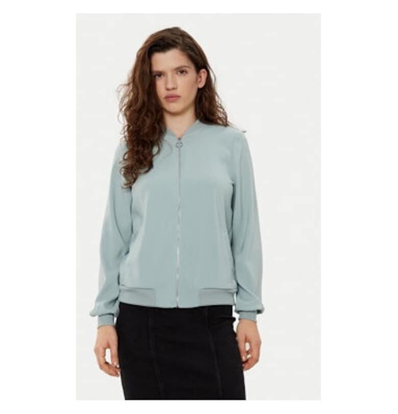 Дамско яке -  304785726 - Рециклиран полиестер/Полиестер - Сив - Сив Vero Moda