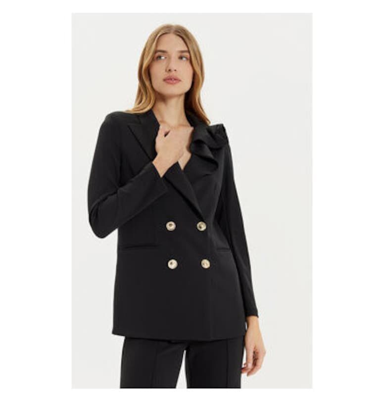 Дамско яке  304891199 - Полиестер - 46379 - Черен Rinascimento