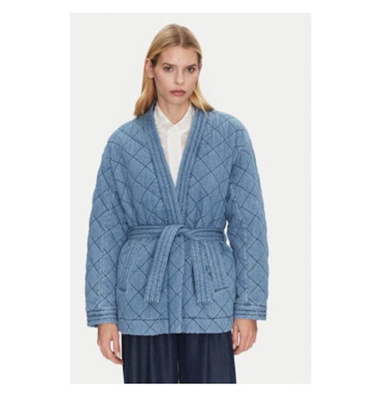 Дамско яке -  304893070 - Памук/Тенсел - Син - Син Munthe