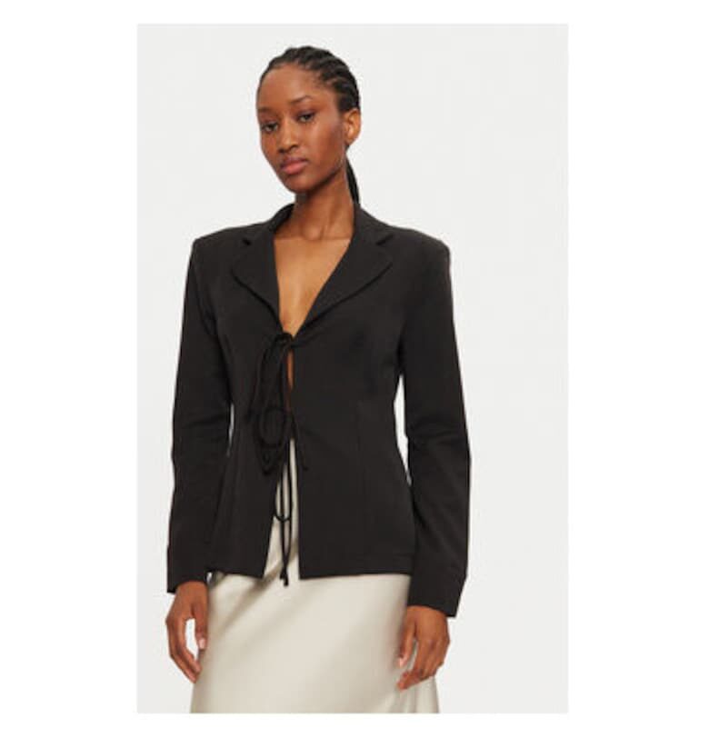 Дамско яке -  304942457 - Полиестер/Вискоза - Черно - Черен Haveone