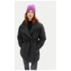 Дамско яке - 305017062 - Найлон - Черно - Черен GAP