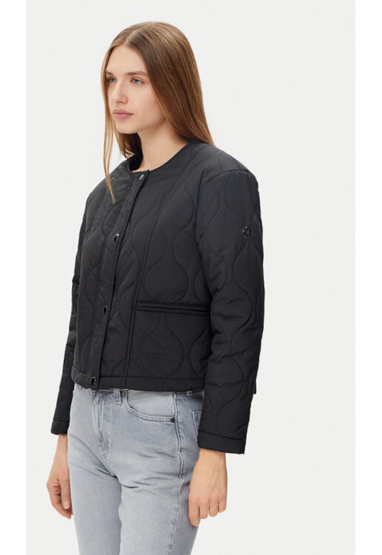 Дамско яке - 305252975 - Полиестер - Черно - Черен Morgan