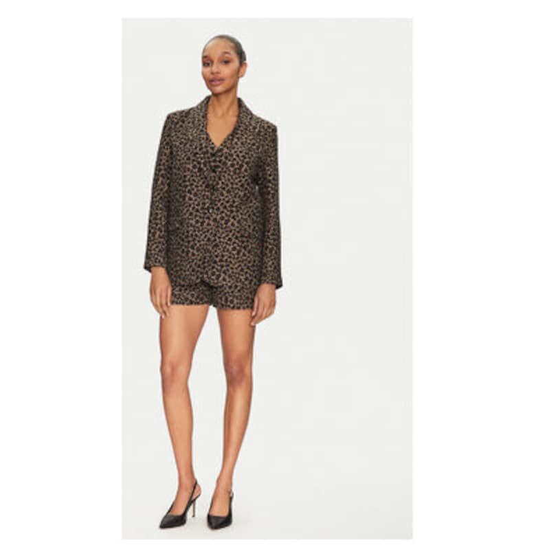 Дамско яке -  305253682 - Памук/Акрил - Кафяв - Кафяв Morgan