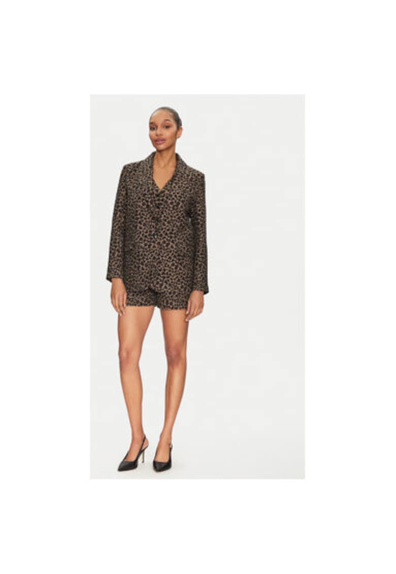 Дамско яке - 305253682 - Памук/Акрил - Кафяв - Кафяв Morgan