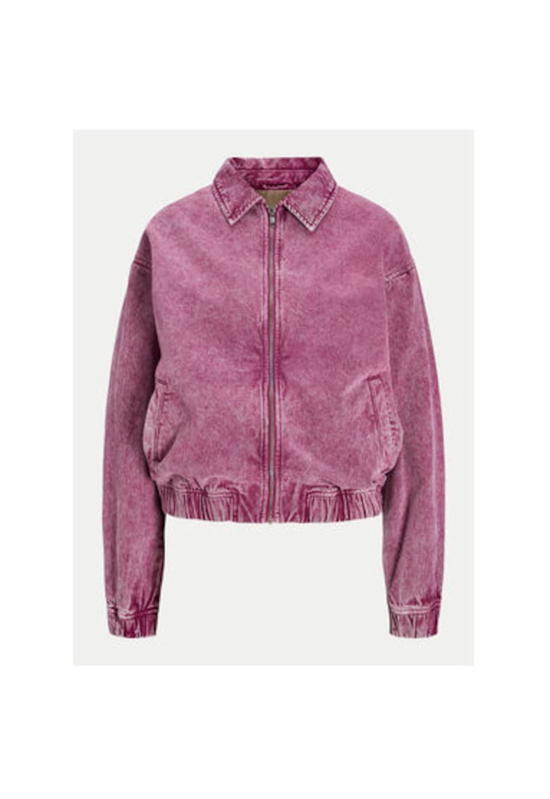 Дамско яке - 435980 - Памук - Розово JJXX