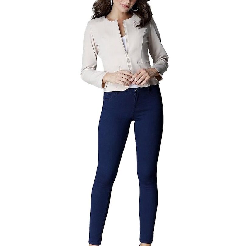 Дамско яке 5902194356589 - Ленитиф - Полиестер/Вискоза - Бежово - Lenitif