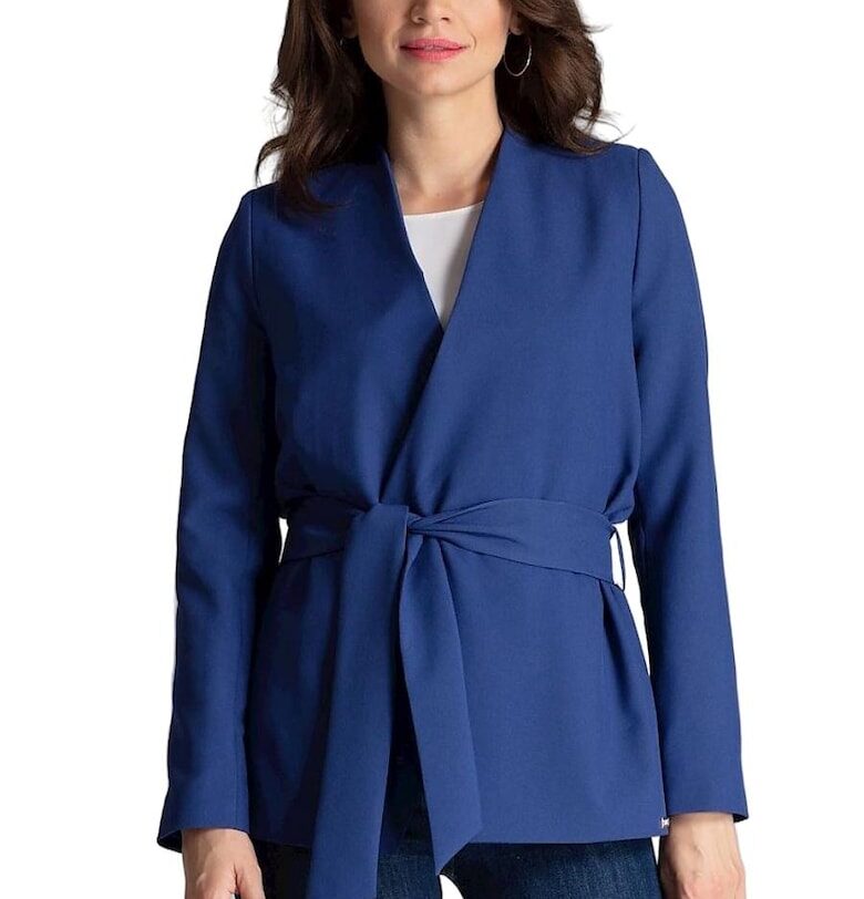 Дамско яке 5902194373821 - Ленитиф - Полиестер - Синьо - Lenitif