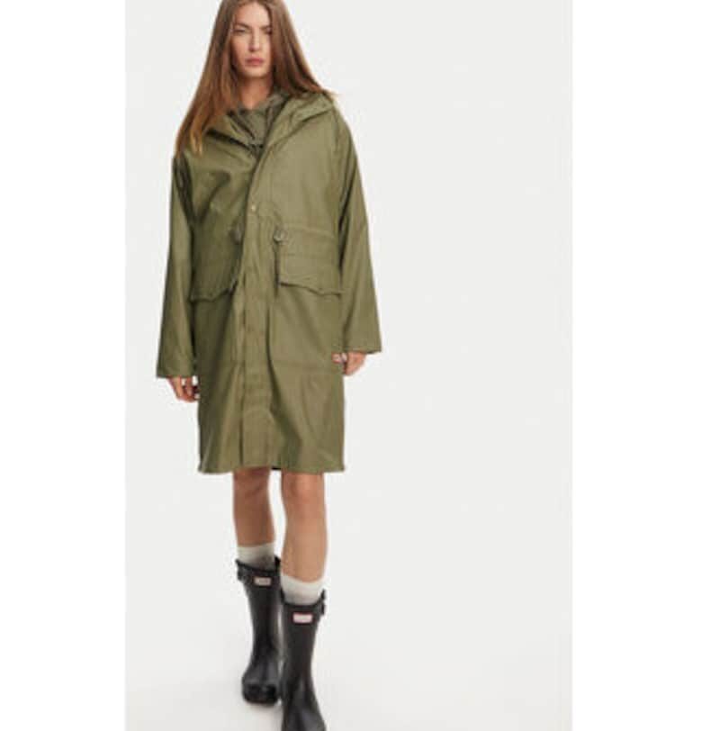 Дамско яке -  HARW0021242 - каки - 100% полиестер / 100% полиуретан Hunter