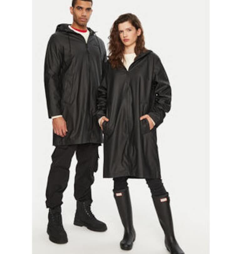 Дамско яке -  HB BLACK - полиуретан - черно Hunter