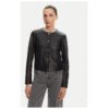 Дамско яке  MARION - Естествена кожа - Черно - Черен Serge Pariente