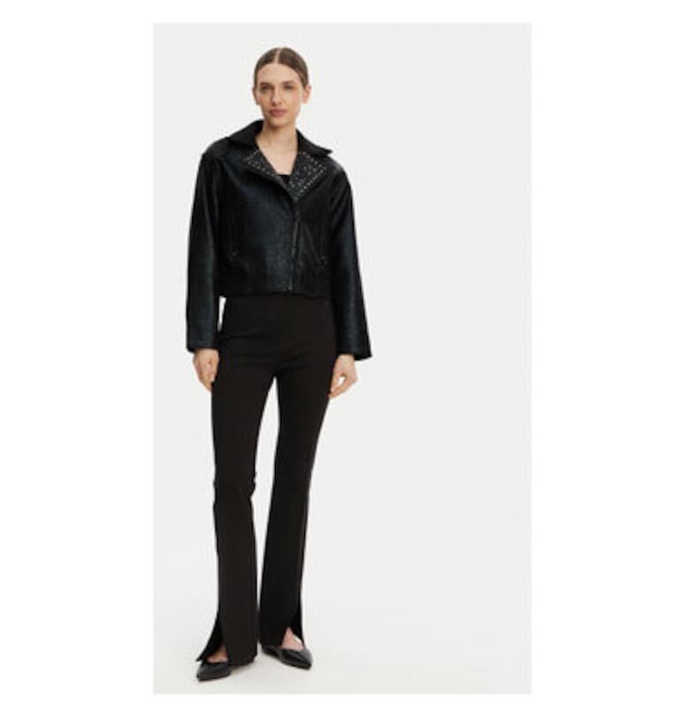 Дамско яке  P4JJ6XIY - Полиестер/Рейон - Черно - Черен DKNY