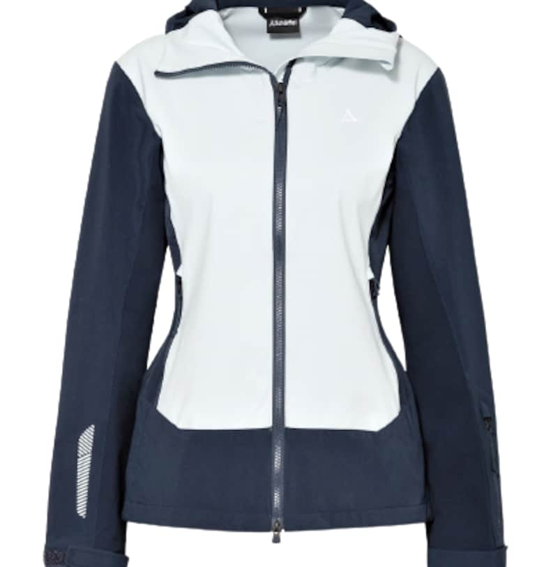 Дамско яке - Schoffel - Полиестер - Бял/Син Schoeffel
