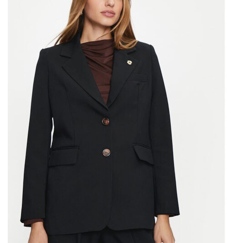 Дамско яке - US Polo Assn. - 304797262 - Полиестер/Вискоза - Черно - Черен US Polo Assn