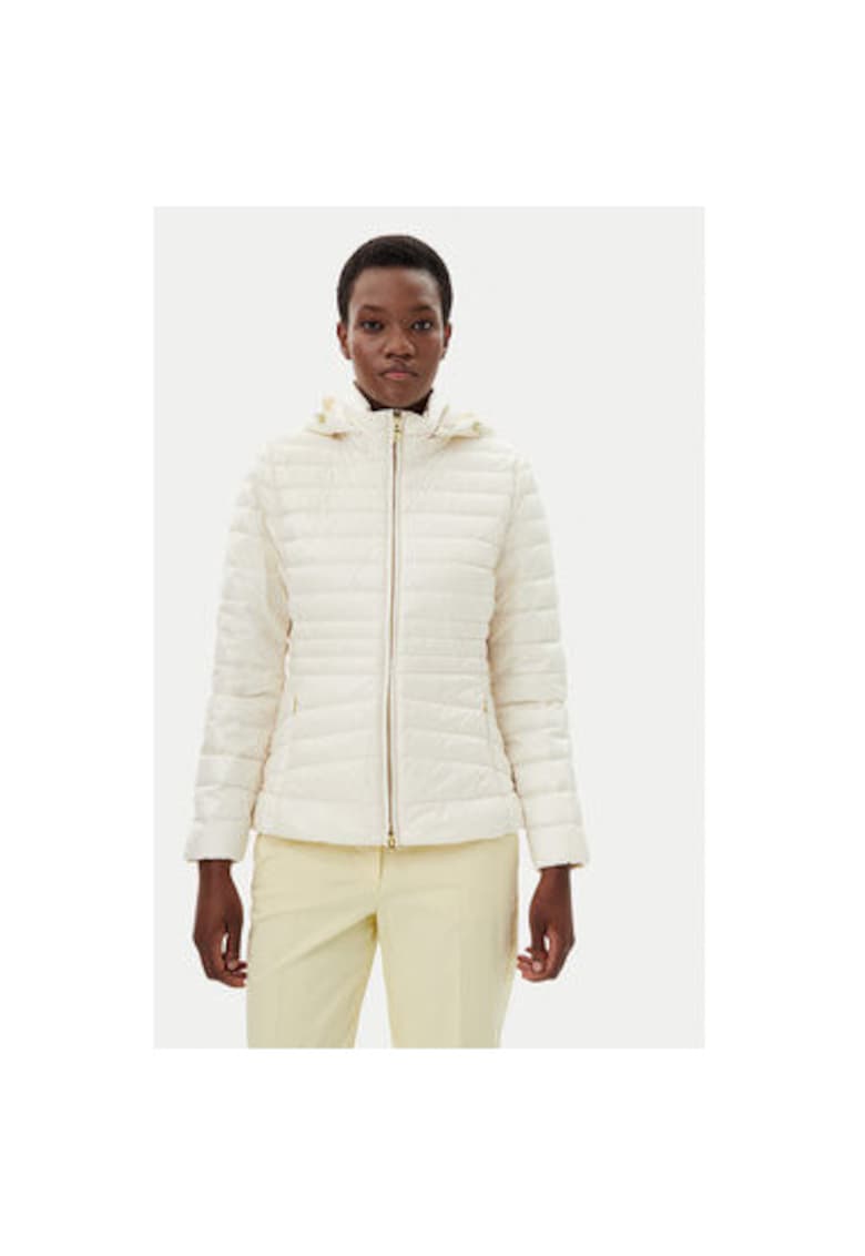 Дамско яке W5525B-T3146 - Полиамид - Бежово - Бежов Geox