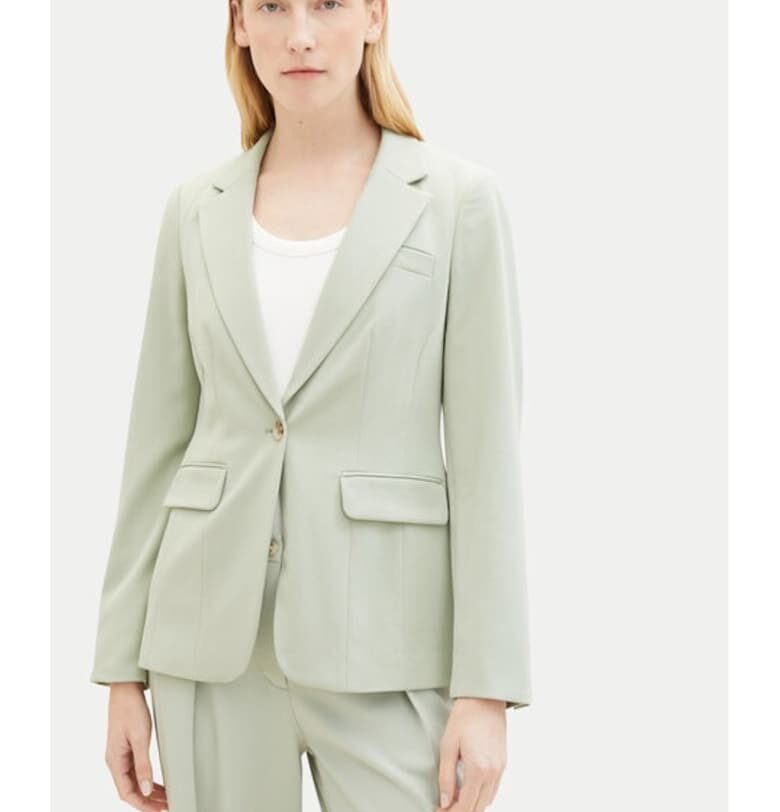 Дамско яке -  Зелено - Полиестер - Зелен Tom Tailor