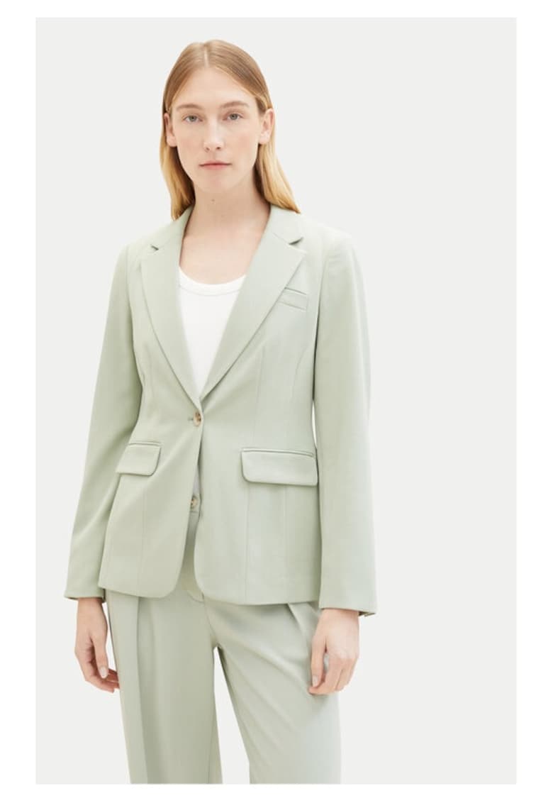 Дамско яке - Зелено - Полиестер - Зелен Tom Tailor