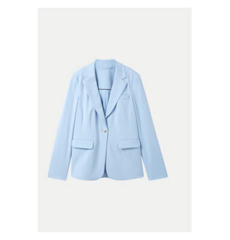 Дамско яке -  Небесно синьо - Полиестер - Син Tom Tailor