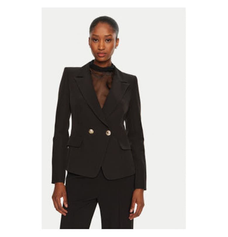 Дамско яке  Полиестер - Черно - Черен Rinascimento