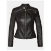 Дамско яке - Ринасименто - 303992668 - Екокожа - Черно - Черен Rinascimento