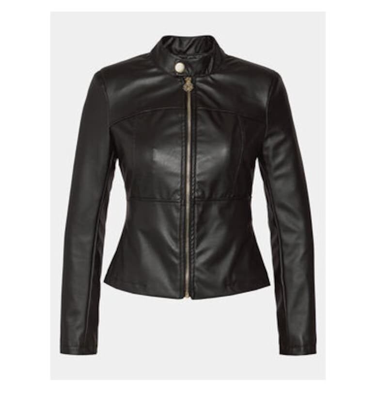 Дамско яке - Ринасименто - 303992668 - Екокожа - Черно - Черен Rinascimento