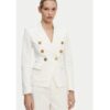 Дамско яке - брак - памук - бяло - brak
