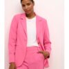 Дамско яке - кафе - 2835 - Полиестер - Розово kaffe