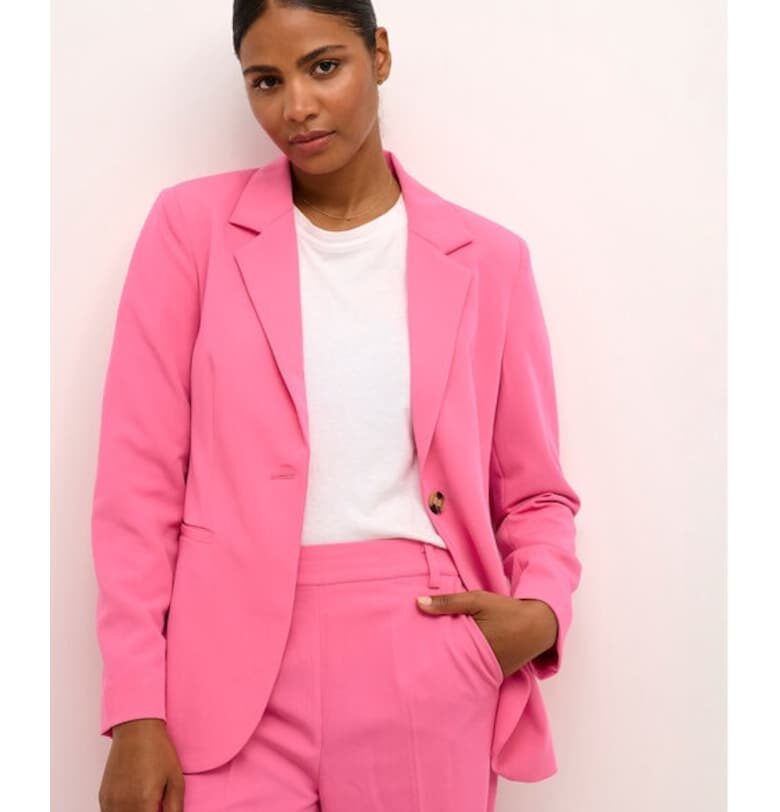 Дамско яке - кафе - 2835 - Полиестер - Розово kaffe