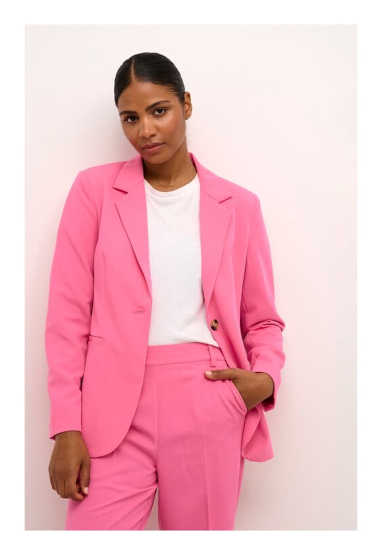 Дамско яке - кафе - 2835 - Полиестер - Розово kaffe