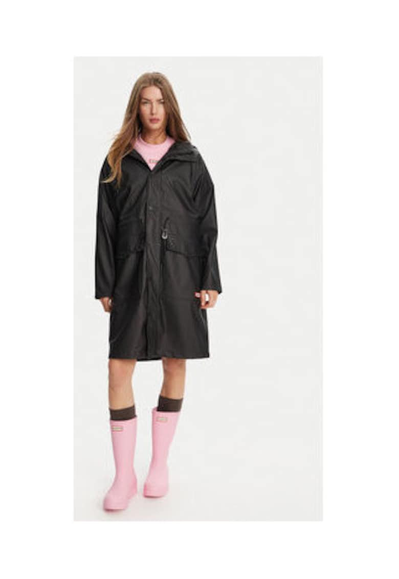 Дамско яке модел HARW0021242 - черно - 100% полиестер - 100% полиуретан Hunter