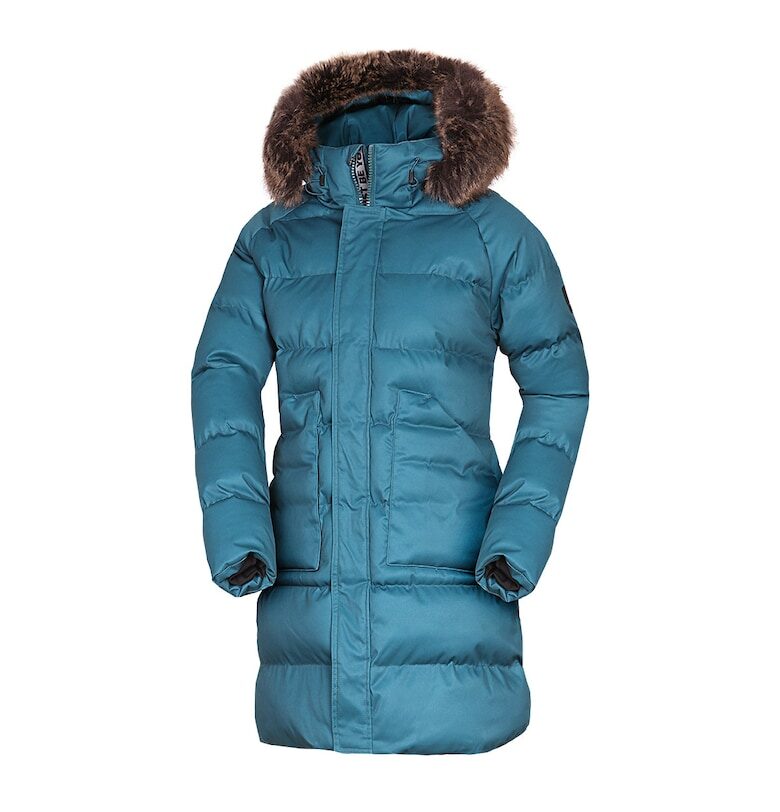 Дамско яке с фиксирана качулка и изолация SEAL 3K/3K Jody 2XL - мастилено синьо NORTHFINDER