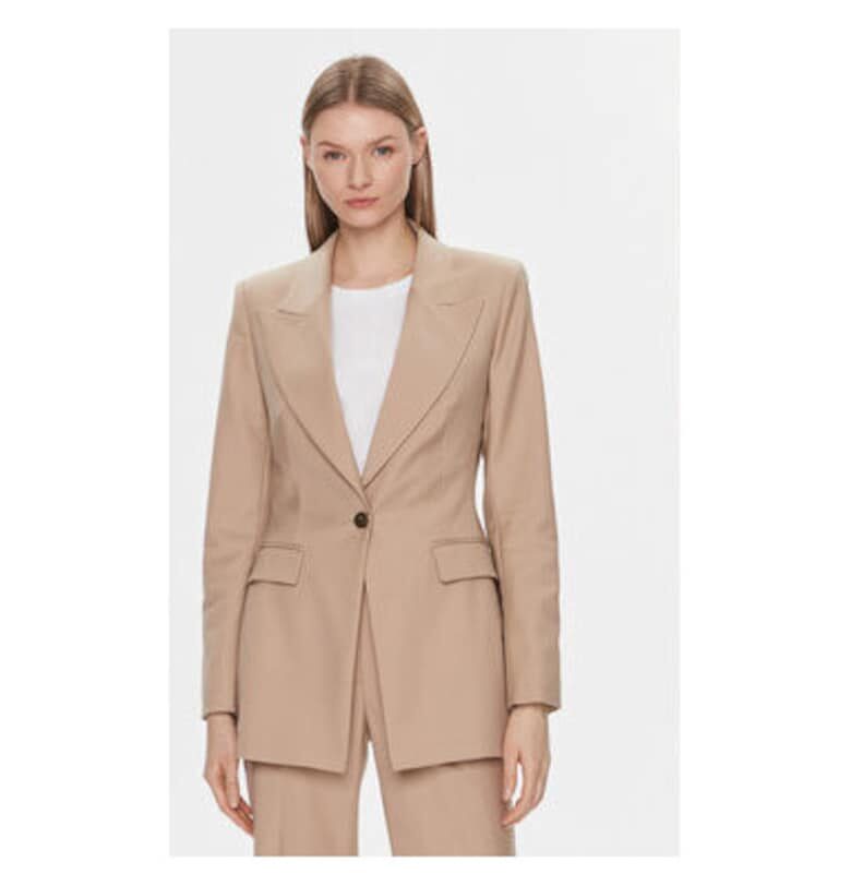 Дамско яке - цвят Айви Дъб - 303619602 - Вискоза - Бежов - Бежов IVY OAK