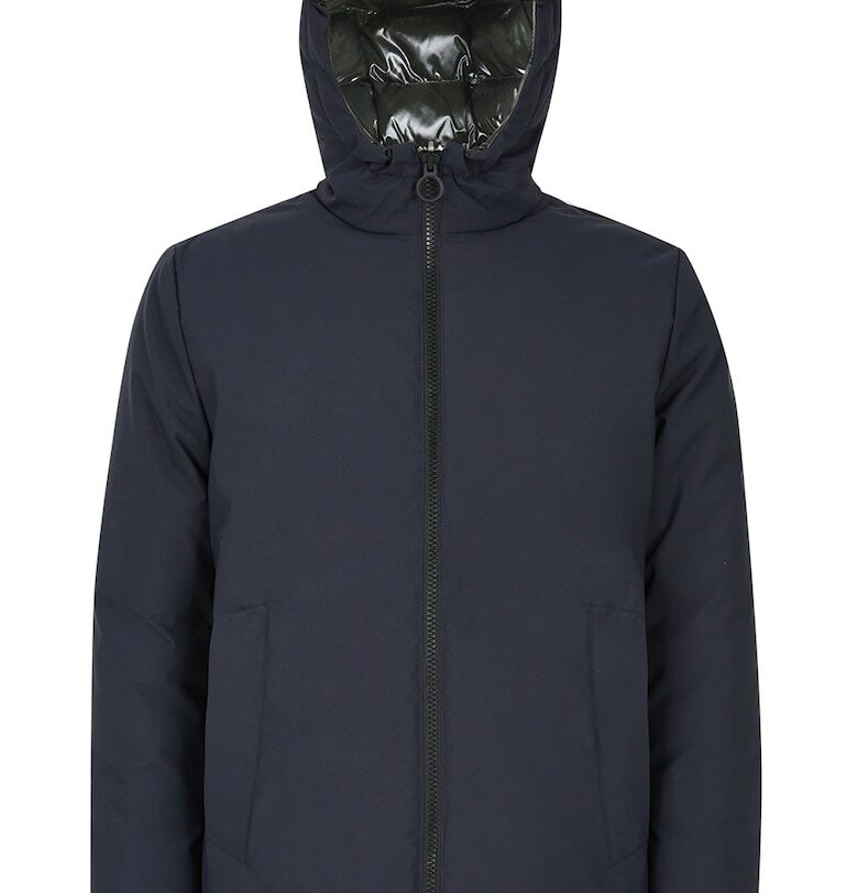 Двулицево зимно яке Spherica - Тъмносин Geox