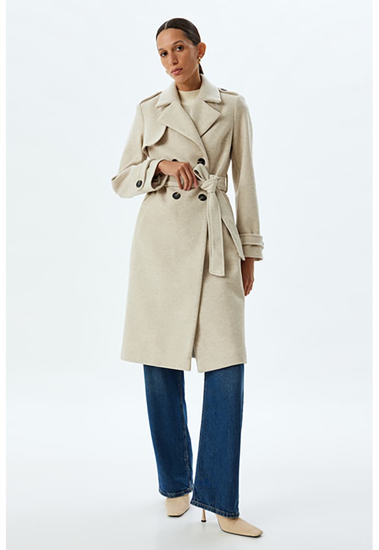 Двуреден тренч - Камел KOTON