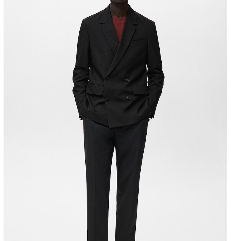 Двуредно сако Boston - Черен Mango