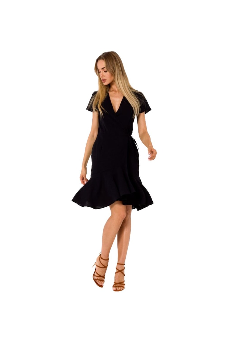 Декоративна рокля с волан MOE