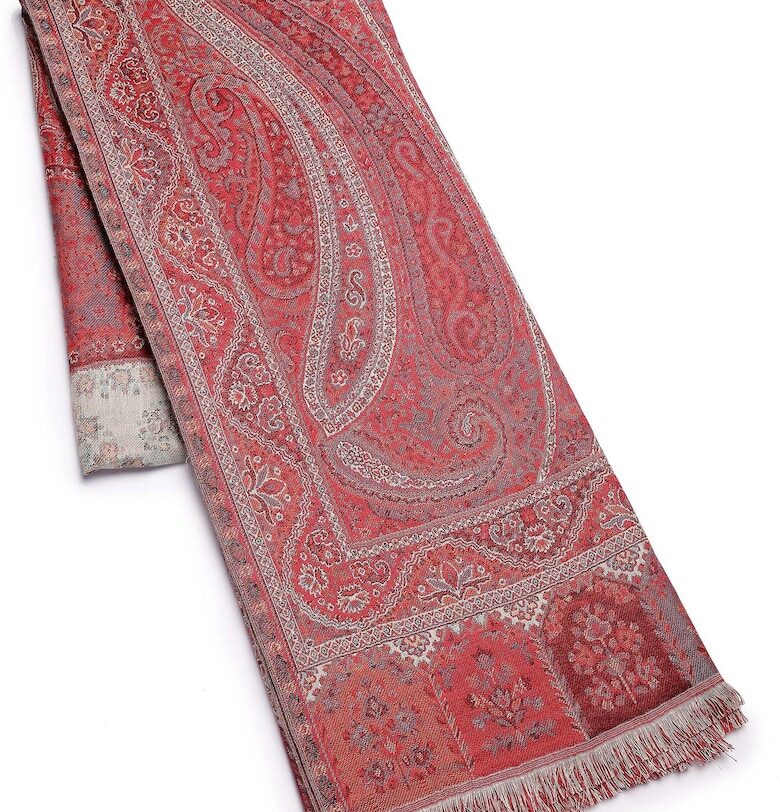 Десениран шал с модал и коприна AVANT-GARDE PARIS