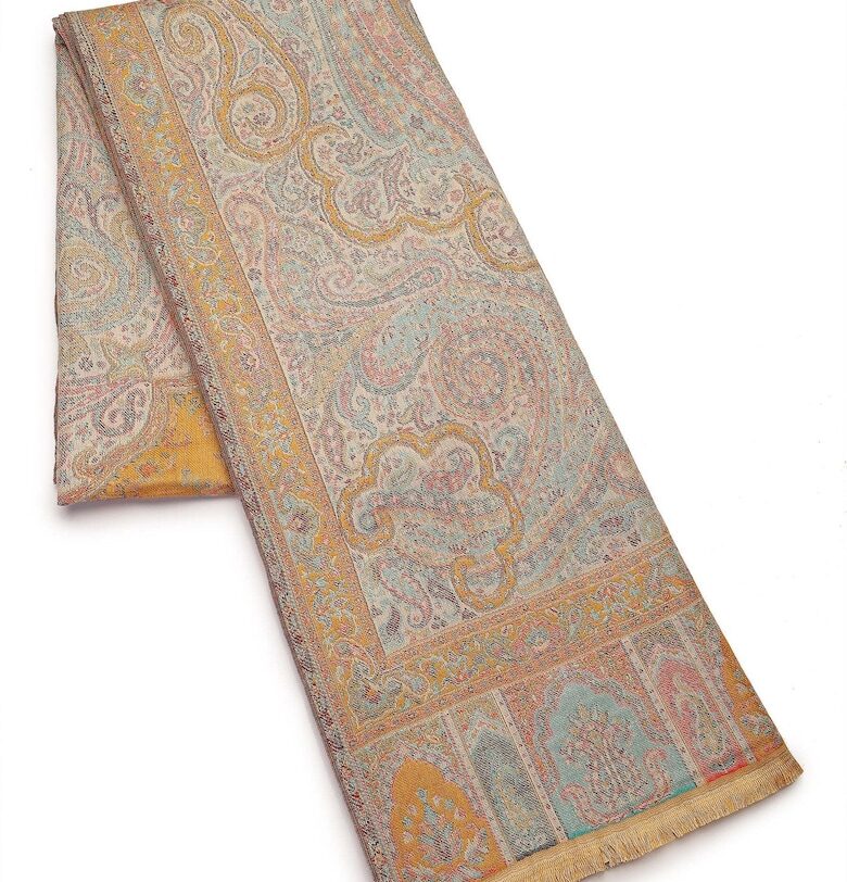 Десениран шал с модал и коприна AVANT-GARDE PARIS