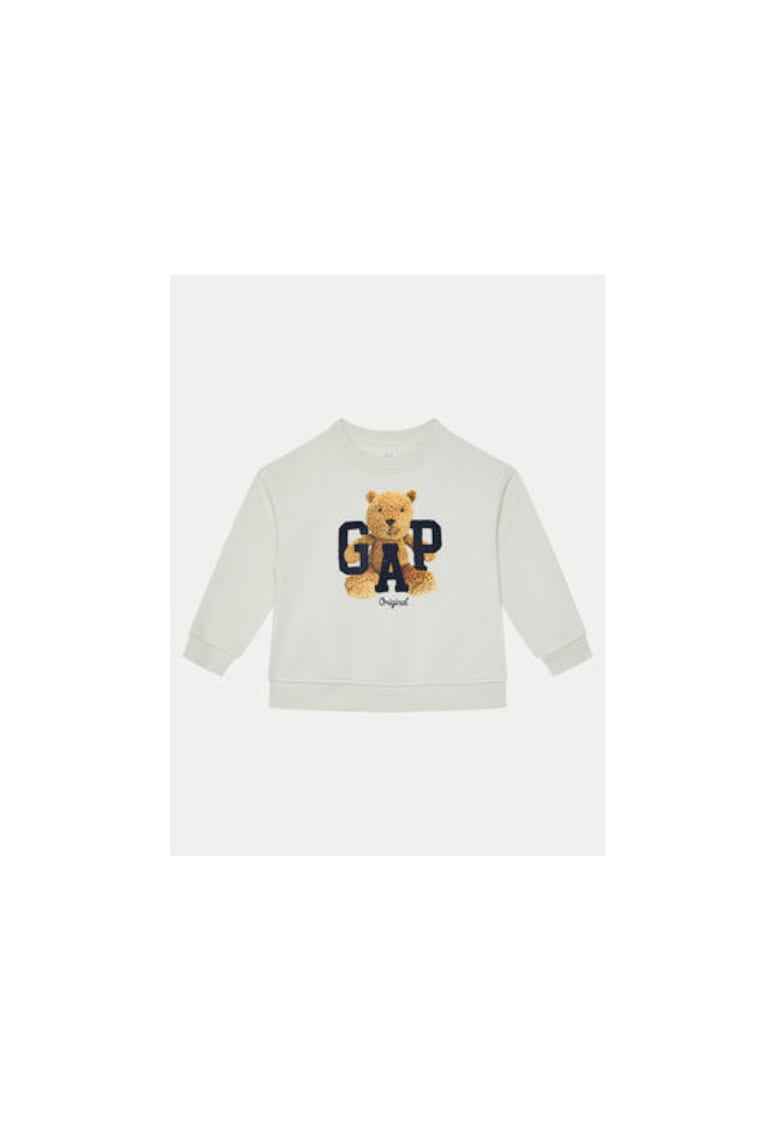 Детска блуза - 304985720 - Памук/Полиестер - Бежов - Бежов GAP