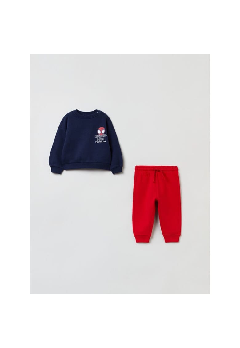 Детски анцуг - 112433 - Червен/Синьо - Памук OVS