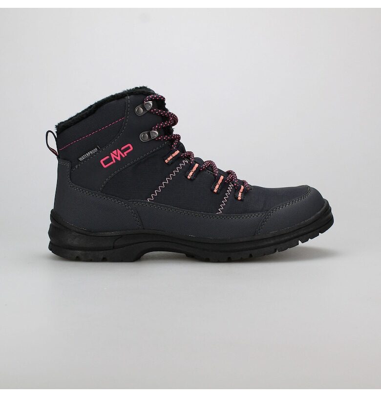 Детски боти  KIDS ANNUUK - Полиуретан/Полиестер - Черно/Сиво CMP