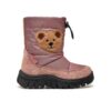 Детски ботуши -  75140 - Естествена кожа - Розов Falcotto