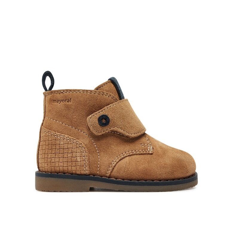 Детски ботуши -  85643 - Естествена кожа - Бежов Mayoral
