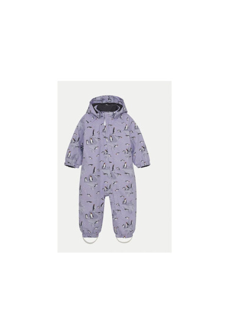 Детски гащеризон за момичета - Цвят Детски - 304424335 - Рециклиран полиестер - Лилав - Виолетов Color Kids