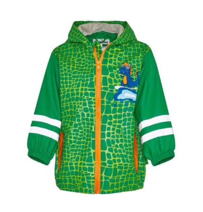 Детски дъждобран -  Dino - Зелен Playshoes