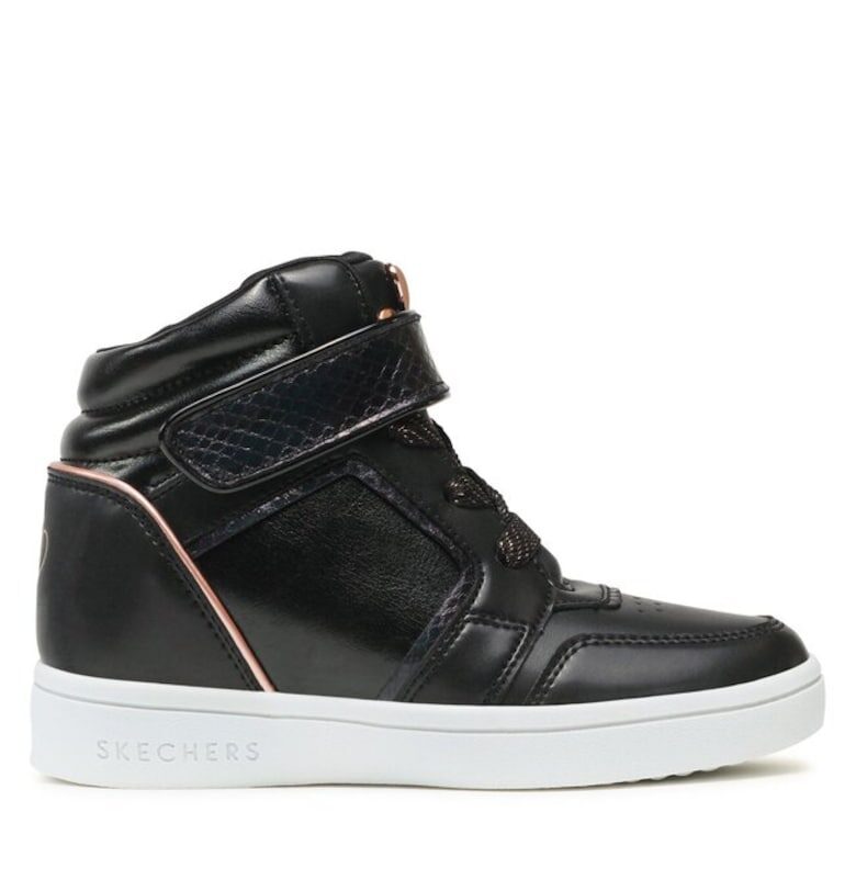 Детски обувки  302634699 - Еко кожа/Текстил - Черни Skechers