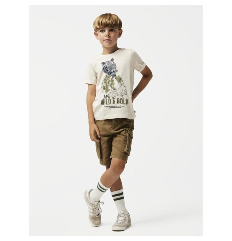 Детски панталон -  14697 - Бежов - Памук NAME IT