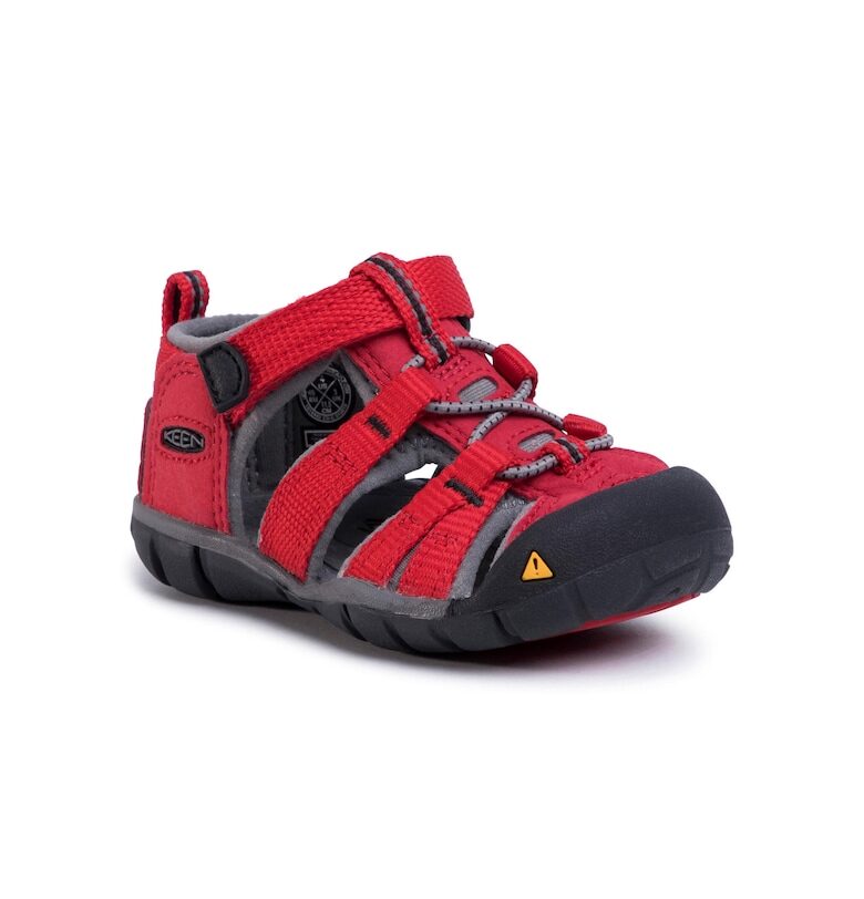 Детски сандали -  207126978 - Червени - Текстил Keen