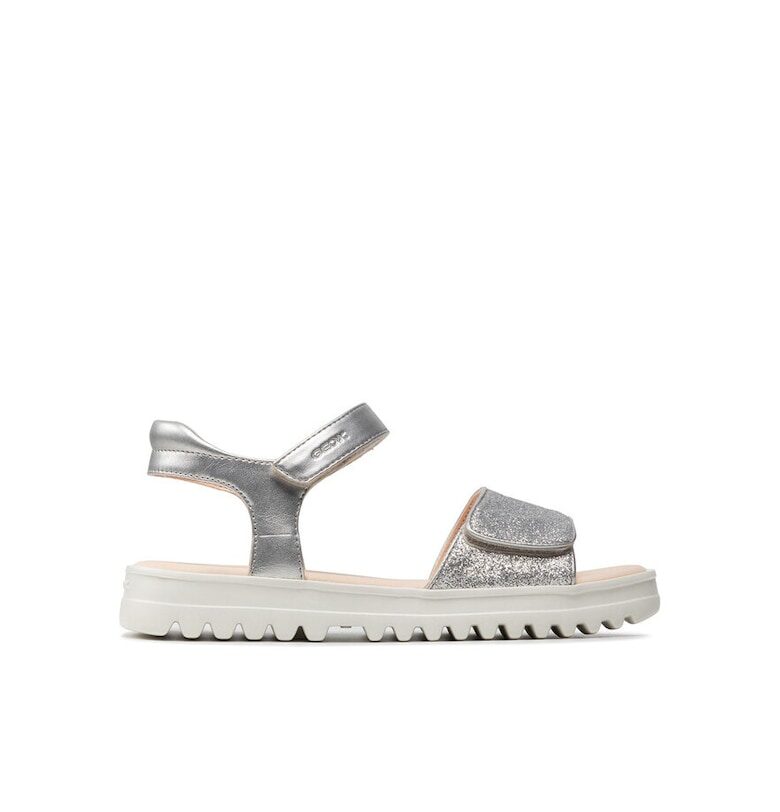 Детски сандали -  208997 - Екокожа - Сребрист Geox