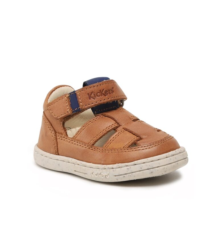 Детски сандали  302925865 Естествена кожа Кафяви Kickers